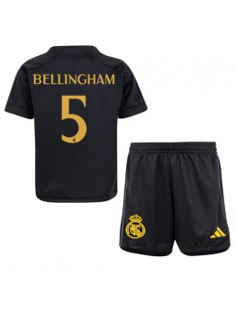 Real Madrid Jude Bellingham #5 Dječji Rezervni Dres kompleti 2023-24 Kratak Rukavima (+ kratke hlače)